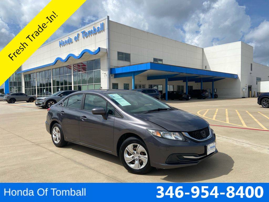 2015 Honda Civic LX — Sedan — 140,059 mi — Tomball, TX