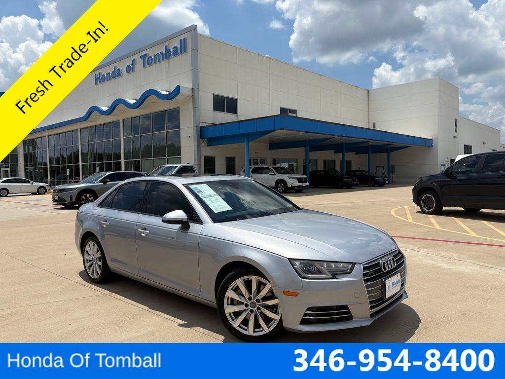2017 Audi A4 Premium — Sedan — 58,503 mi — Tomball, TX