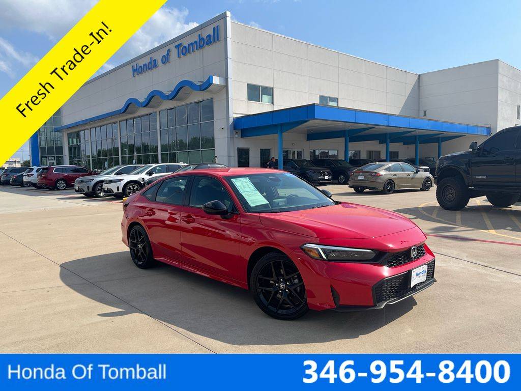 2025 Honda Civic Sport — Sedan — 2,327 mi — Tomball, TX