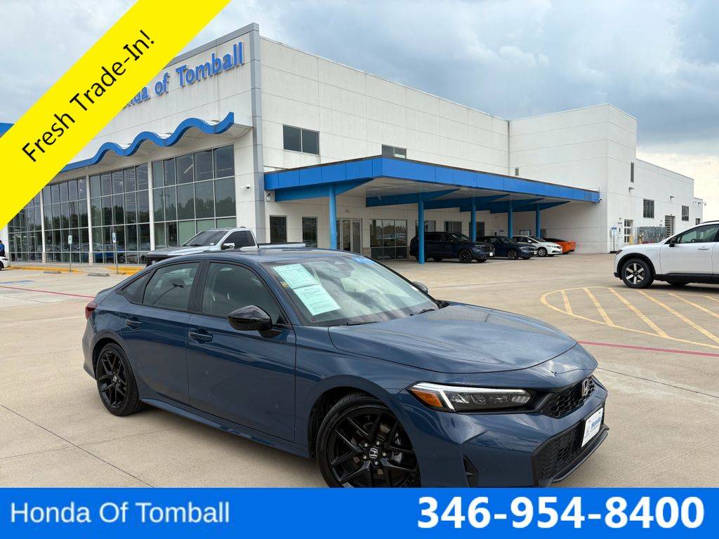 2025 Honda Civic Sport — Sedan — 18,611 mi — Tomball, TX