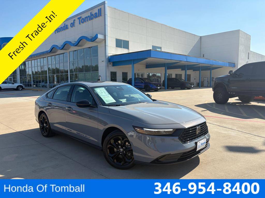 2025 Honda Accord SE — Sedan — 3,289 mi — Tomball, TX