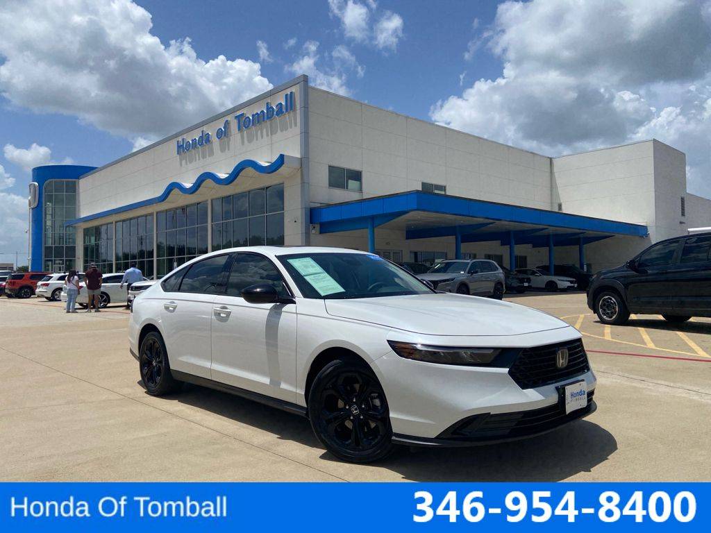 2025 Honda Accord SE — Sedan — 3,302 mi — Tomball, TX
