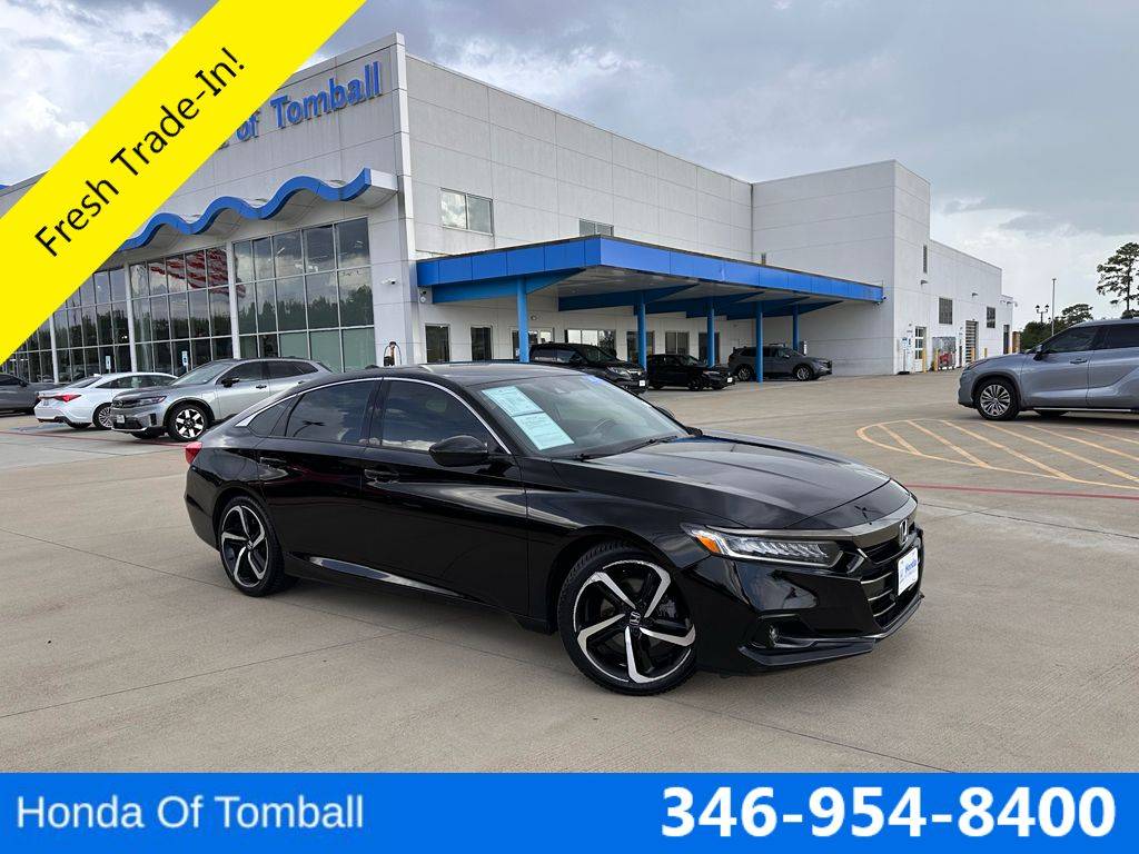 2021 Honda Accord Sport — Sedan — 57,018 mi — Tomball, TX