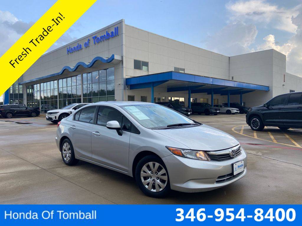 2012 Honda Civic LX — Sedan — 148,871 mi — Tomball, TX