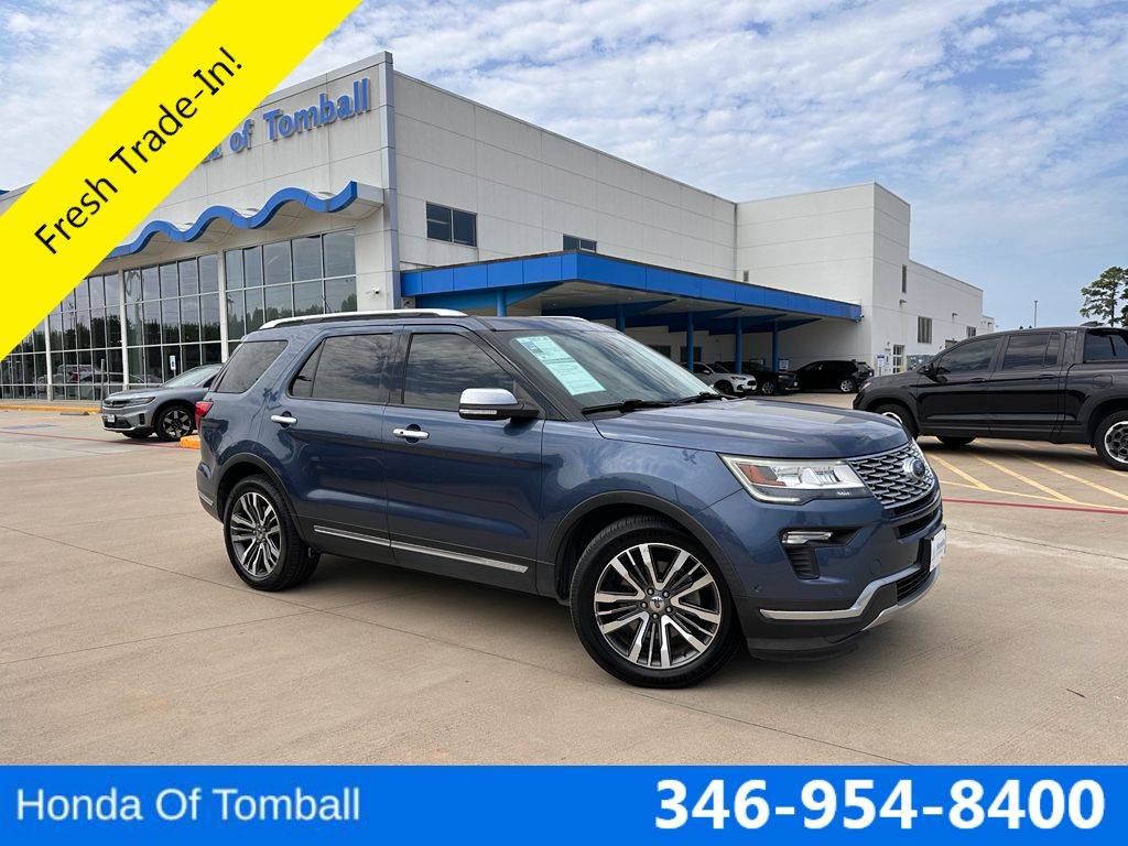 2018 Ford Explorer Platinum — SUV — 77,249 mi — Tomball, TX