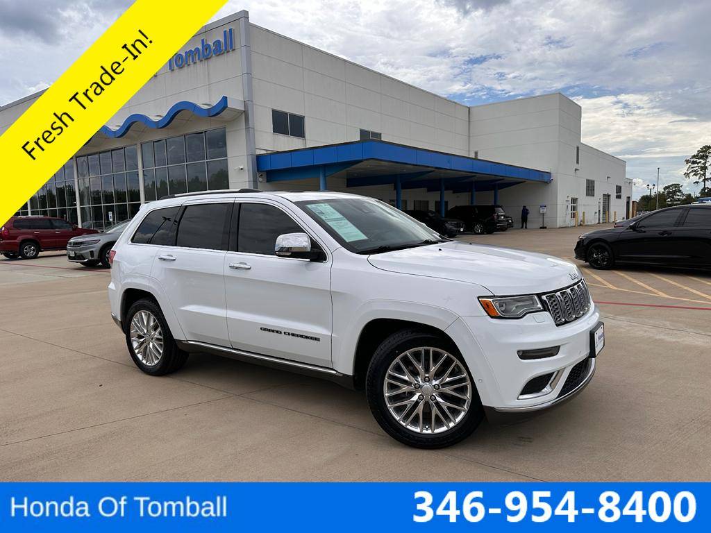 2018 Jeep Grand Cherokee Summit — SUV — 74,672 mi — Tomball, TX