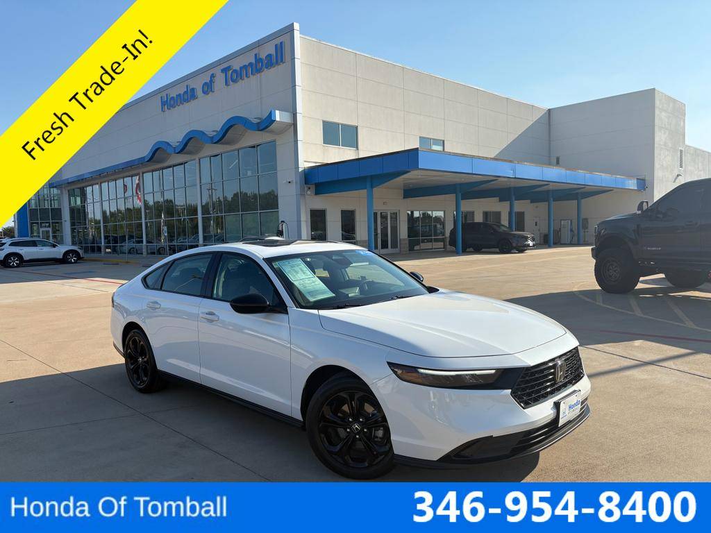 2025 Honda Accord SE — Sedan — 4,099 mi — Tomball, TX