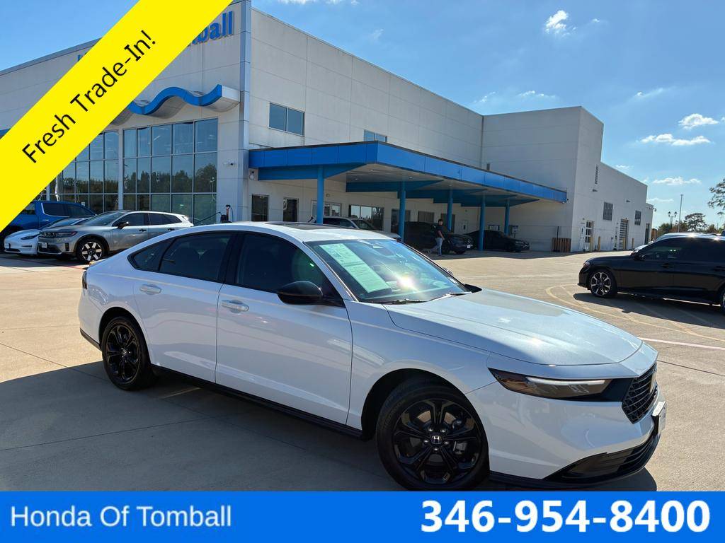 2025 Honda Accord SE — Sedan — 2,091 mi — Tomball, TX