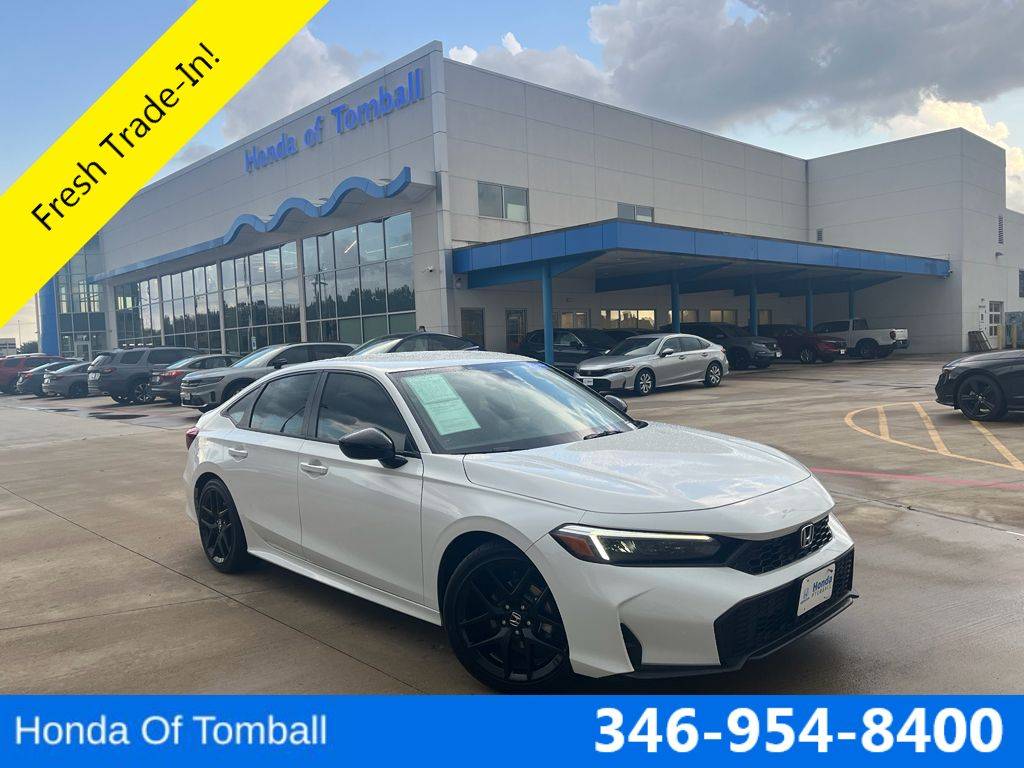 2025 Honda Civic Sport — Sedan — 3,399 mi — Tomball, TX