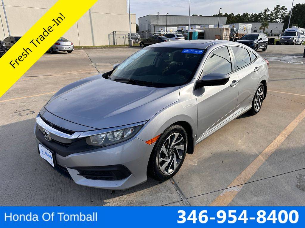 2017 Honda Civic EX — Sedan — 115,029 mi — Tomball, TX
