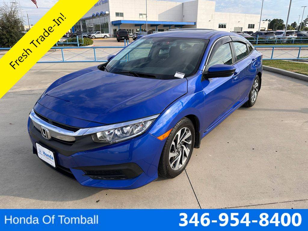 2016 Honda Civic EX — Sedan — 140,117 mi — Tomball, TX
