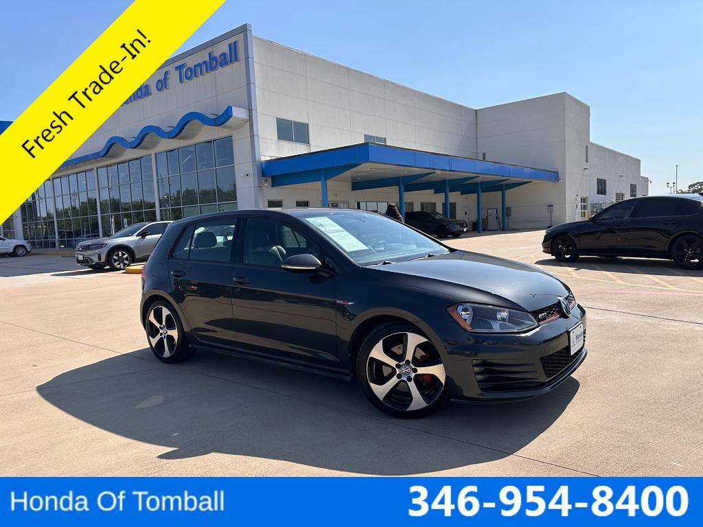 2016 Volkswagen Golf GTI SE — Hatchback — 63,851 mi — Tomball, TX