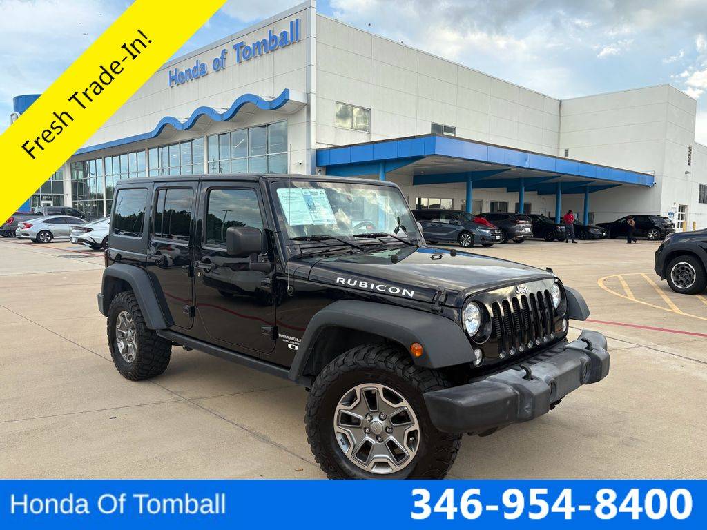2015 Jeep Wrangler Rubicon — SUV — 55,674 mi — Tomball, TX