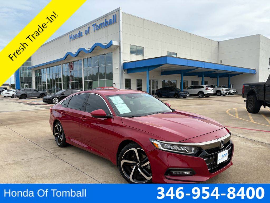 2018 Honda Accord Sport — Sedan — 63,778 mi — Tomball, TX