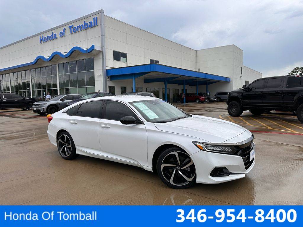 2021 Honda Accord Sport — Sedan — 23,797 mi — Tomball, TX