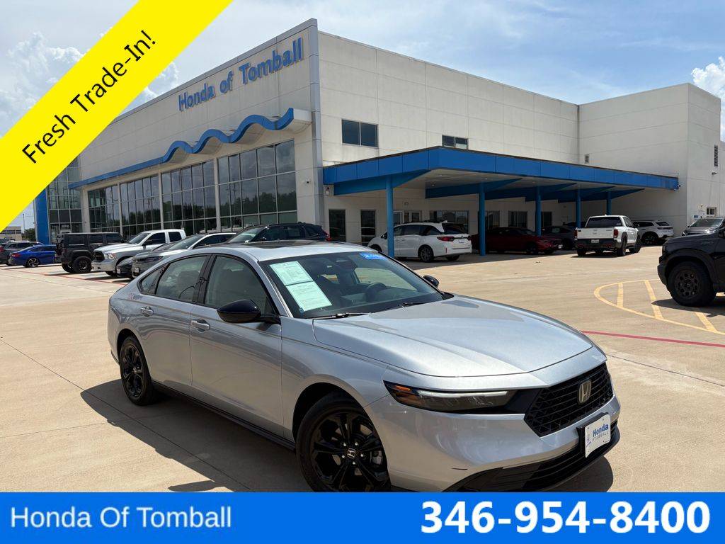 2025 Honda Accord SE — Sedan — 3,958 mi — Tomball, TX