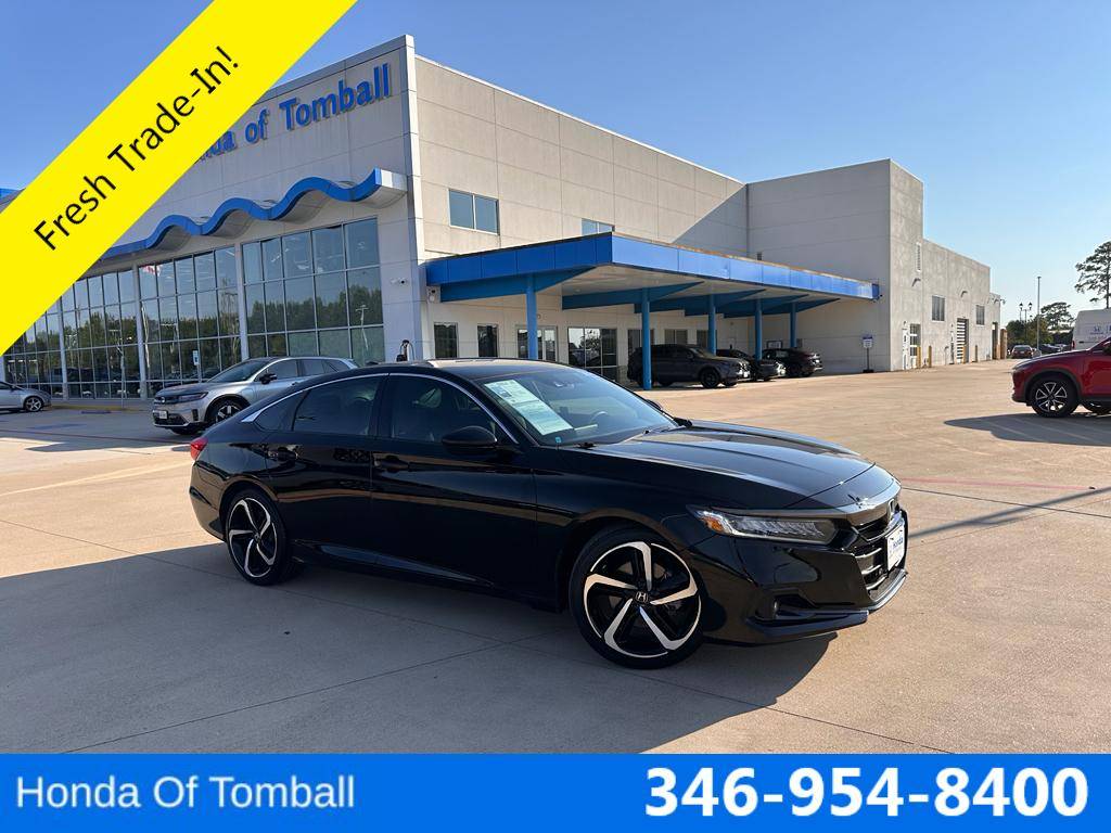 2022 Honda Accord Sport — Sedan — 21,715 mi — Tomball, TX