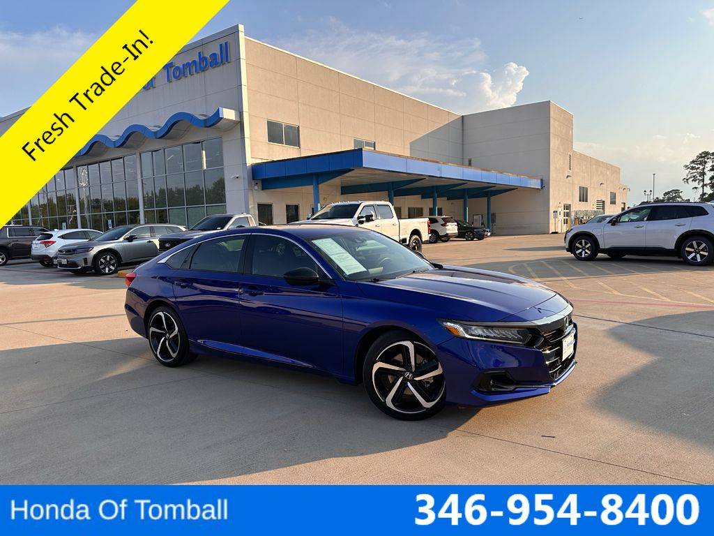 2022 Honda Accord Sport — Sedan — 13,835 mi — Tomball, TX