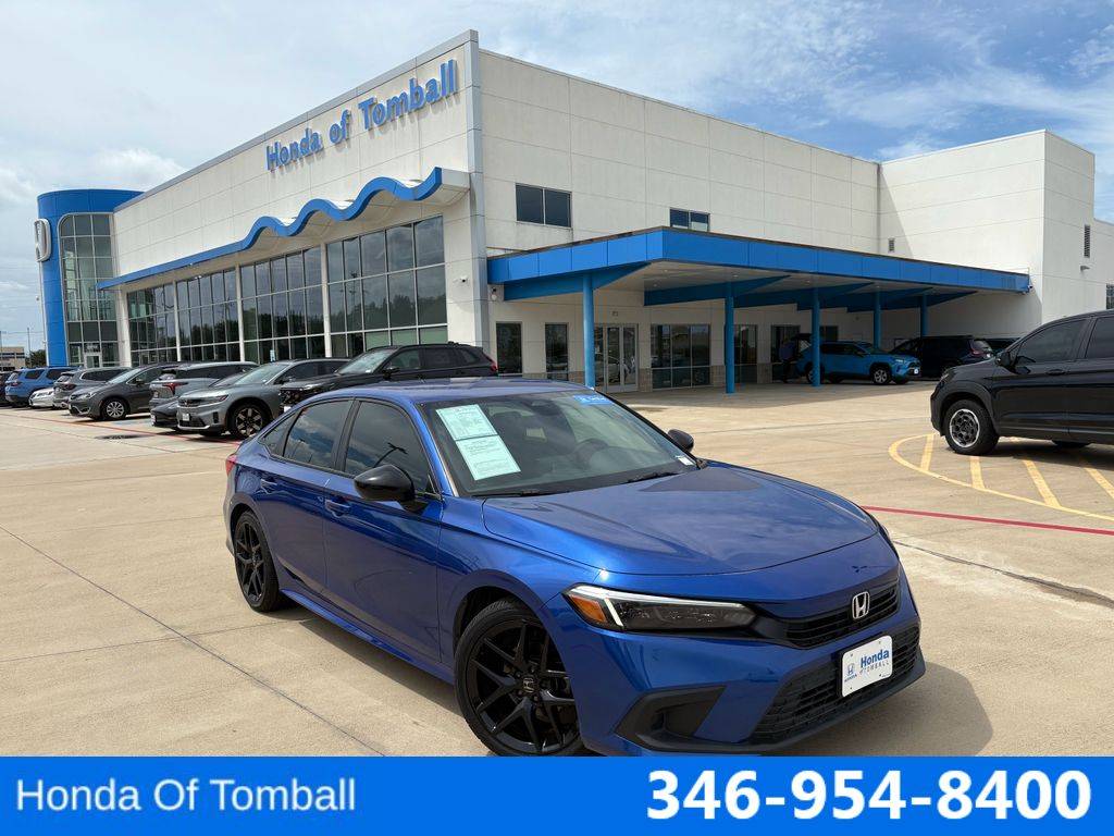 2022 Honda Civic Sport — Sedan — 52,291 mi — Tomball, TX
