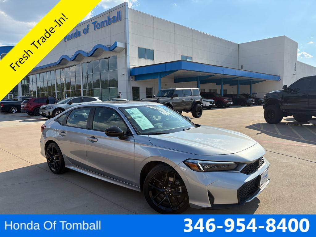 2025 Honda Civic Hybrid Sport — Sedan — 1,075 mi — Tomball, TX