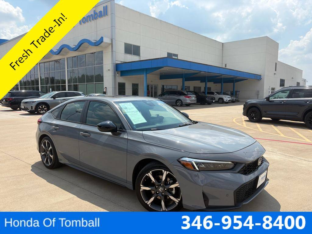 2025 Honda Civic Hybrid Sport Touring — Hatchback — 4,172 mi — Tomball, TX