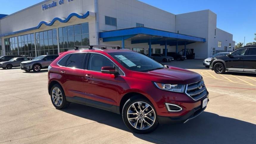 2018 Ford Edge Titanium — SUV — 87,789 mi — Tomball, TX