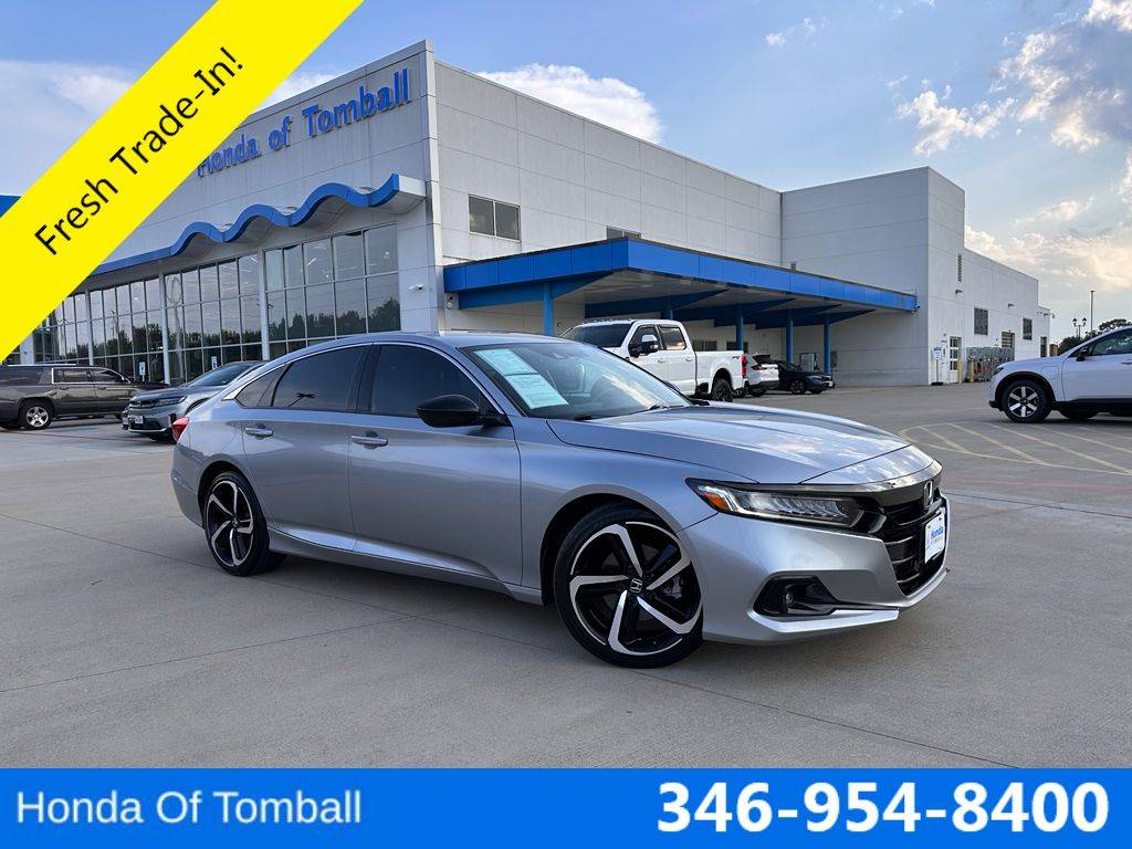 2021 Honda Accord Sport — Sedan — 100,723 mi — Tomball, TX