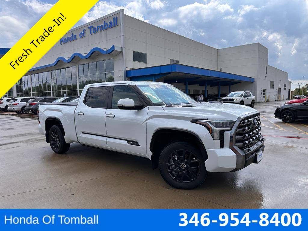 2024 Toyota Tundra Hybrid Platinum — Pickup Truck — 18,312 mi — Tomball, TX