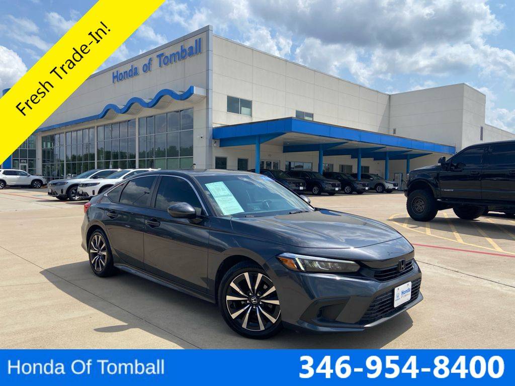 2022 Honda Civic EX — Sedan — 62,482 mi — Tomball, TX