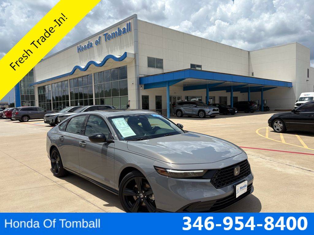 2025 Honda Accord Hybrid Sport-L — Sedan — 4,792 mi — Tomball, TX