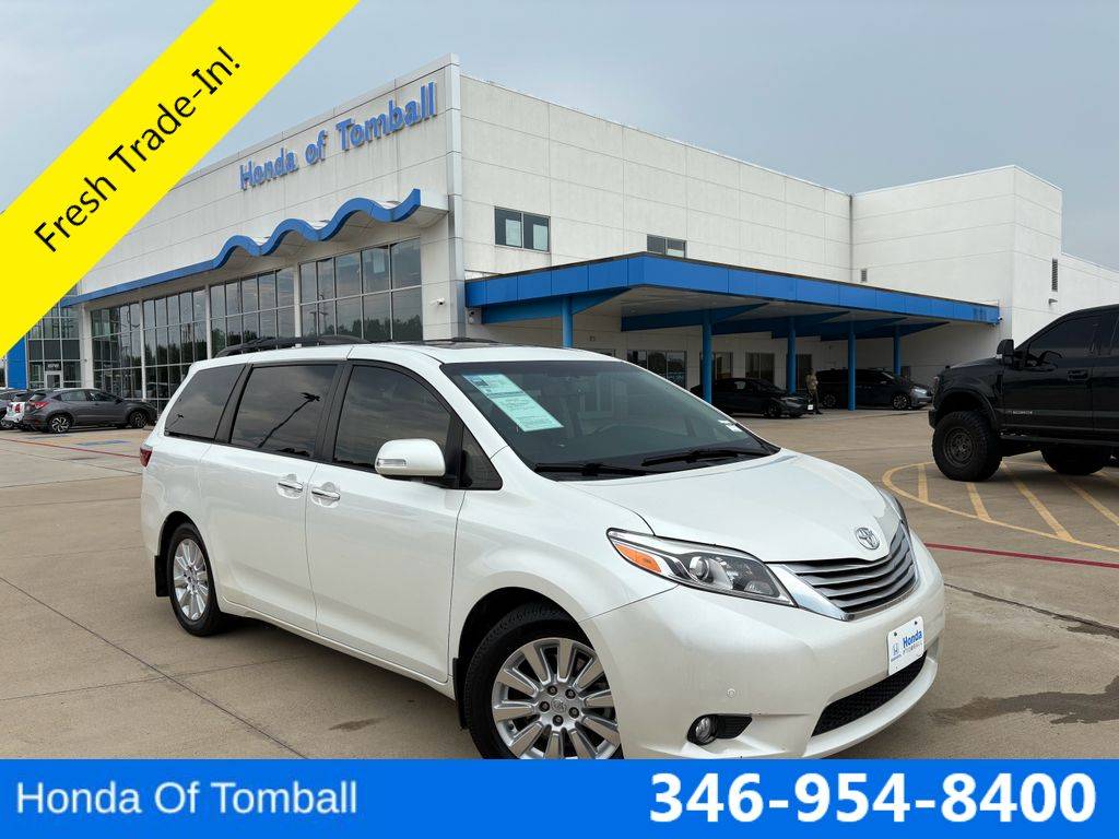 2015 Toyota Sienna Limited — Minivan — 83,074 mi — Tomball, TX