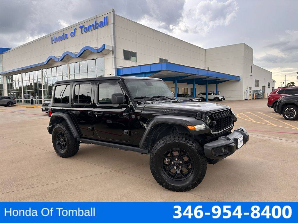 2024 Jeep Wrangler Willys — SUV — 48,005 mi — Tomball, TX