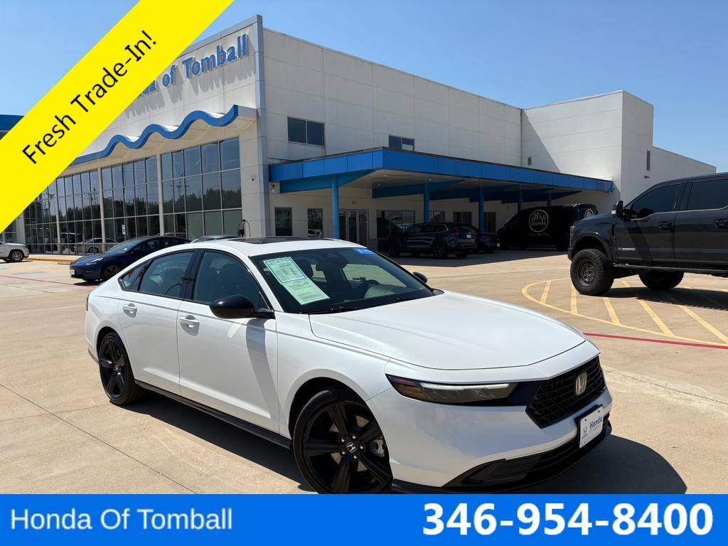 2025 Honda Accord Hybrid Sport-L — Sedan — 4,396 mi — Tomball, TX