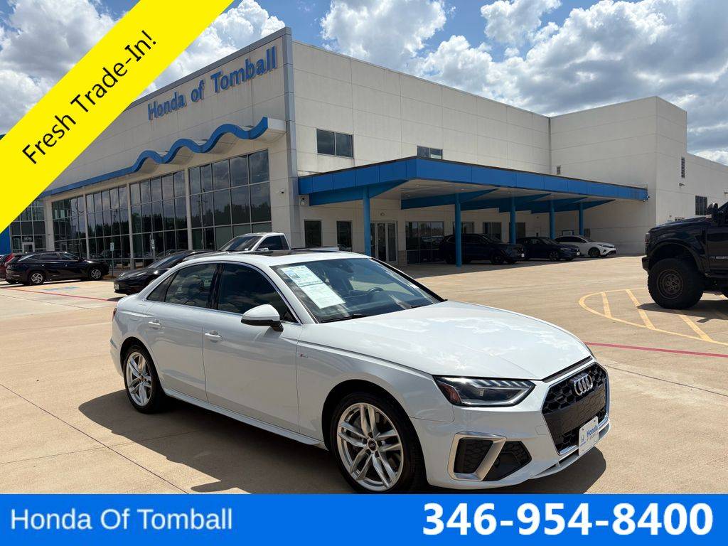 2020 Audi A4 Premium Plus — Sedan — 29,584 mi — Tomball, TX