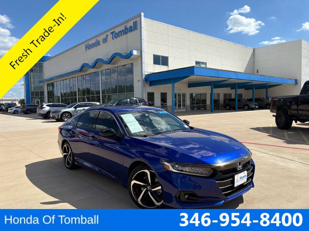 2022 Honda Accord Sport — Sedan — 30,559 mi — Tomball, TX