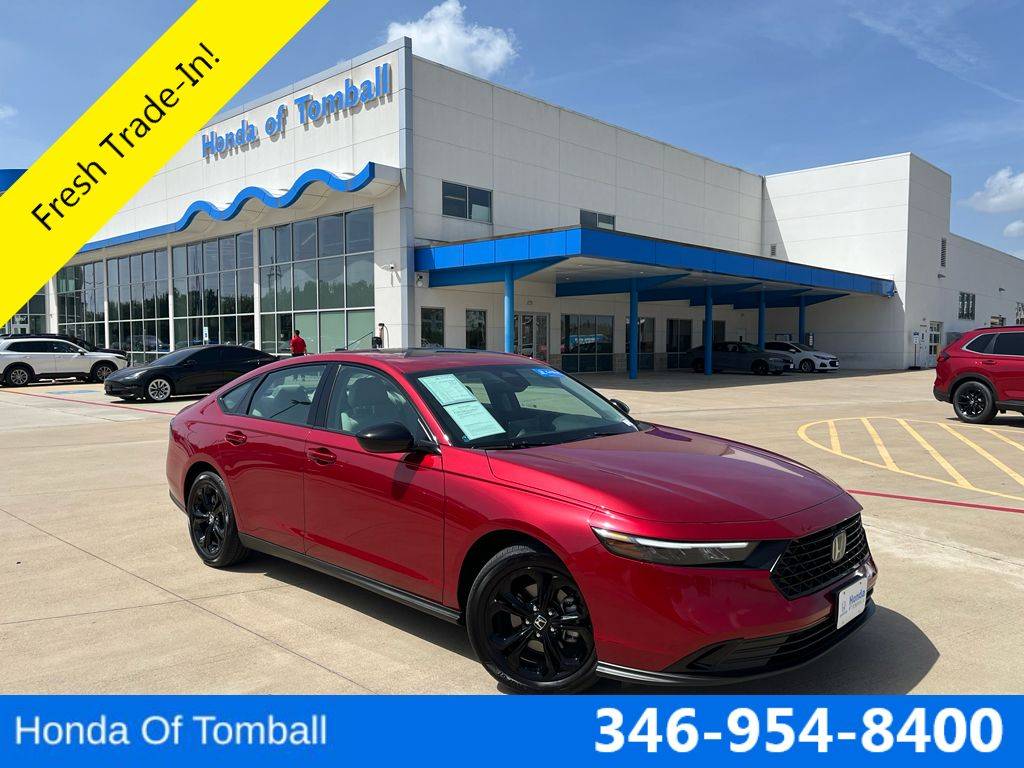 2025 Honda Accord SE — Sedan — 2,993 mi — Tomball, TX