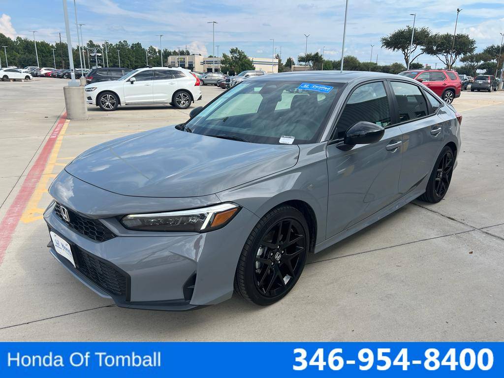 2025 Honda Civic Hybrid Sport — Sedan — 4,219 mi — Tomball, TX