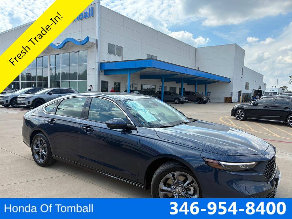 2025 Honda Accord Hybrid EX-L — Sedan — 4,890 mi — Tomball, TX