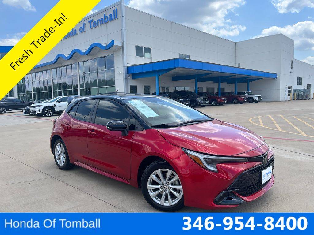 2023 Toyota Corolla Hatchback SE — Hatchback — 30,140 mi — Tomball, TX