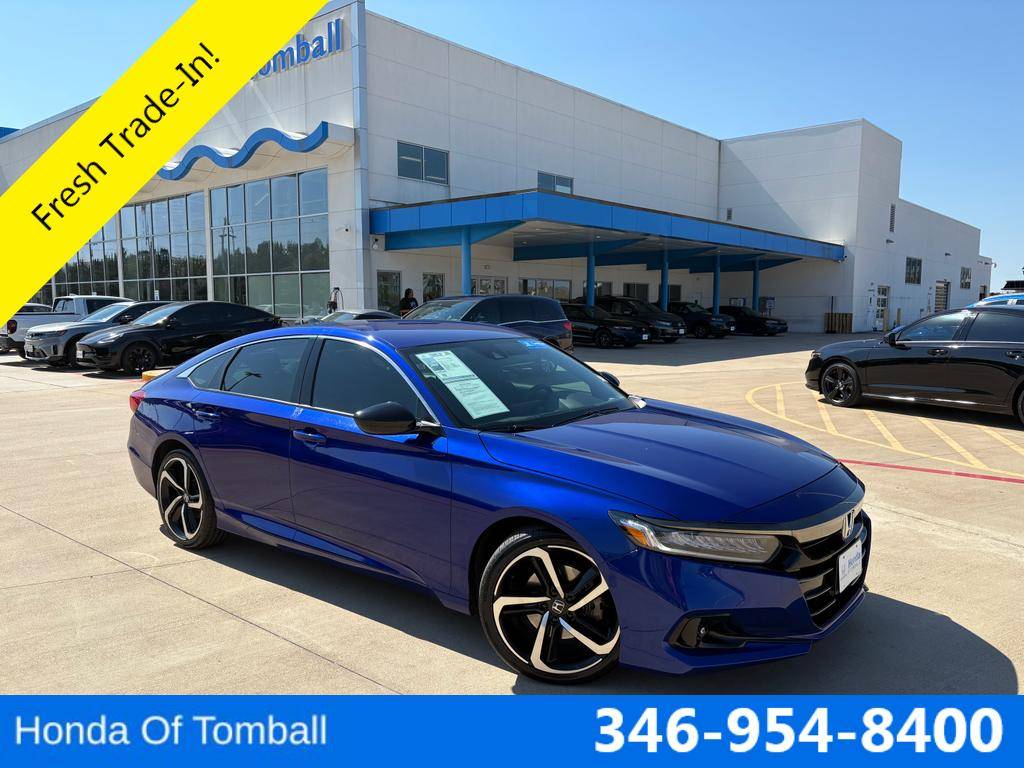 2022 Honda Accord Sport — Sedan — 33,315 mi — Tomball, TX