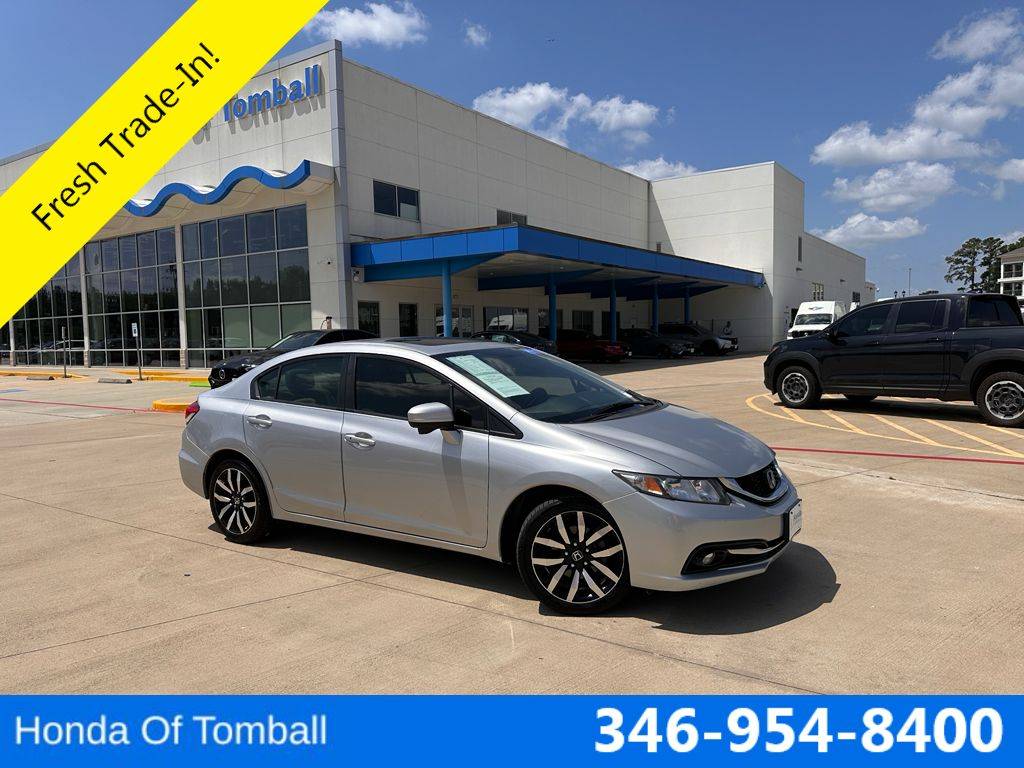 2015 Honda Civic EX-L — Sedan — 99,859 mi — Tomball, TX
