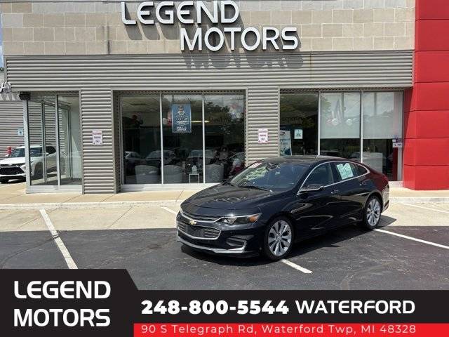 2017 Chevrolet Malibu Premier — Sedan — 75,533 mi — Waterford, MI
