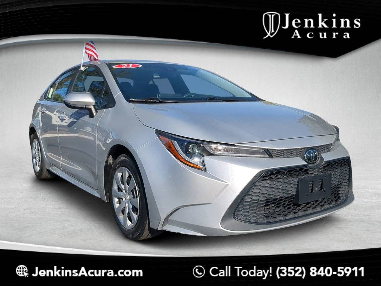 2021 Toyota Corolla LE — Sedan — 59,921 mi — Ocala, FL