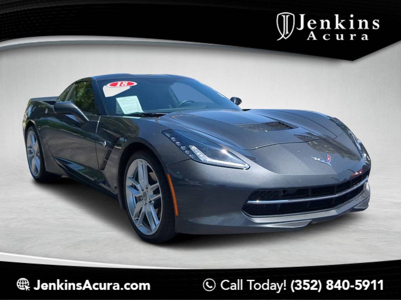 2018 Chevrolet Corvette 1LT — Coupe — 39,158 mi — Ocala, FL