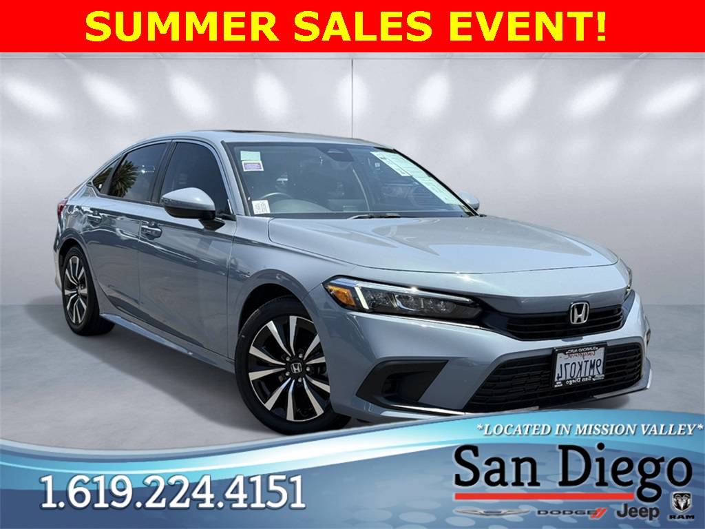 2024 Honda Civic EX — Sedan — 22,081 mi — San Diego, CA