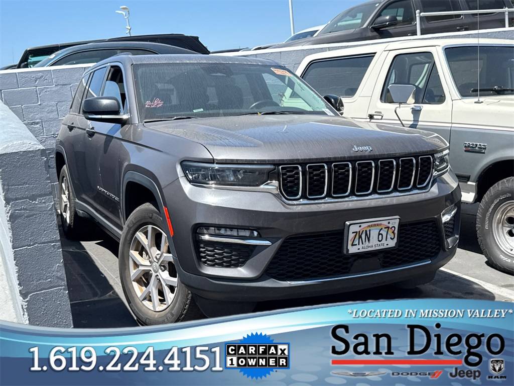2022 Jeep Grand Cherokee Limited — SUV — 67,542 mi — San Diego, CA