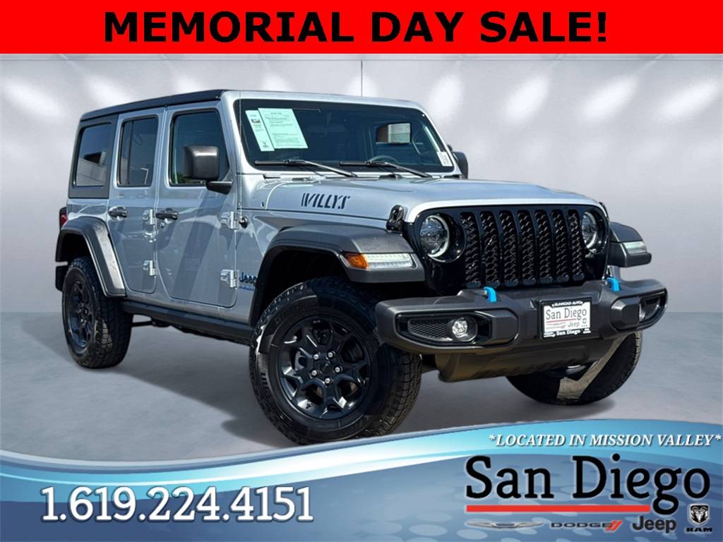 2023 Jeep Wrangler 4xe — SUV — 59,768 mi — San Diego, CA