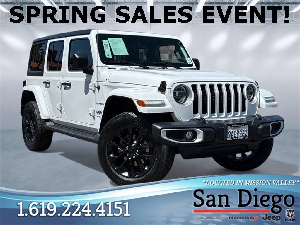 2021 Jeep Wrangler Sahara 4xe — SUV — 56,184 mi — San Diego, CA