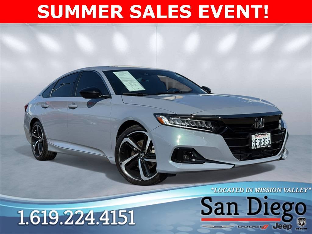 2022 Honda Accord Sport — Sedan — 26,871 mi — San Diego, CA