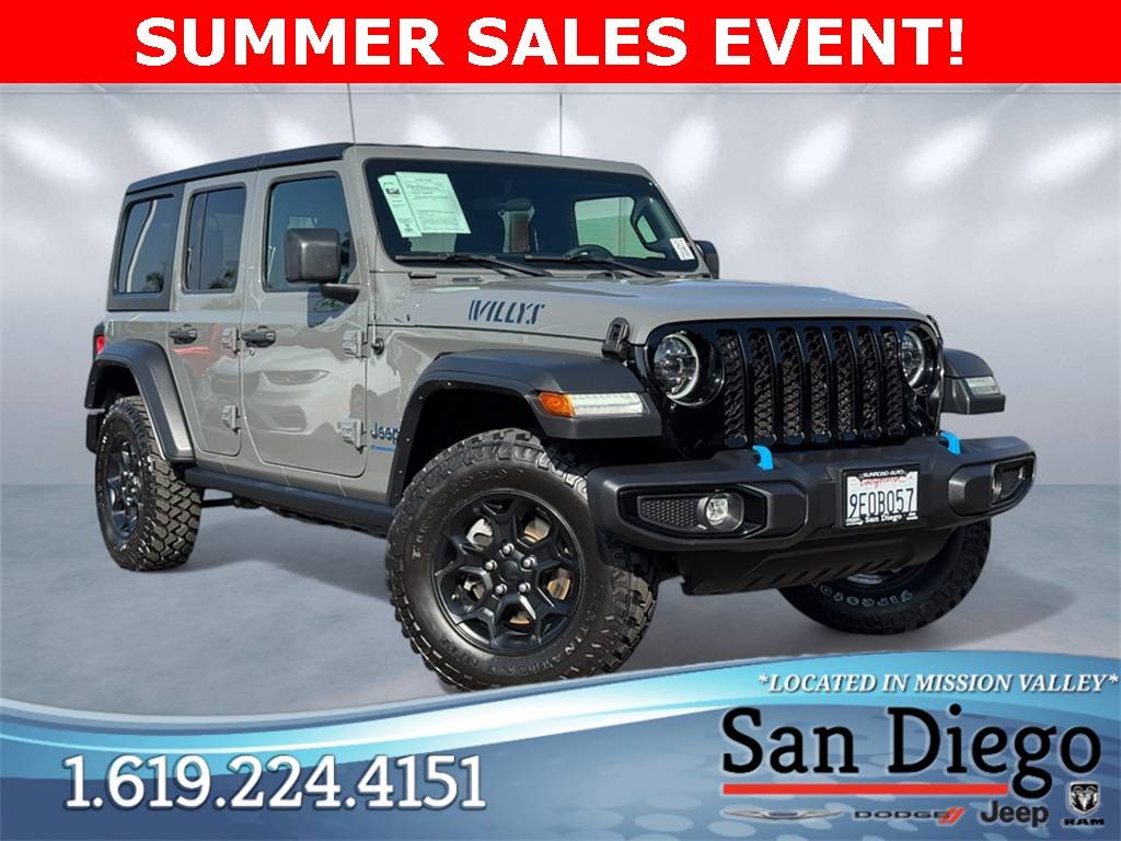 2023 Jeep Wrangler 4xe — SUV — 43,630 mi — San Diego, CA